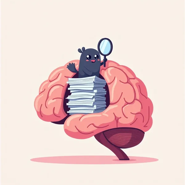 The Spreadsheet Wizard investor brain illustration